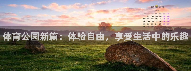 凯发官方正版app官方：体育公园新篇：体验自由，享受生活中的